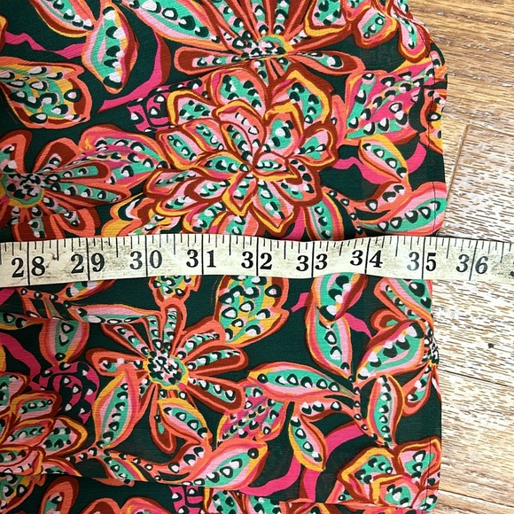 J.Crew Ruffle V-Neck Mini Dress SZ 6 - Picture 7 of 10